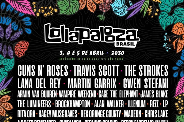 LollaPalooza Brasil 2020: confira o line up completo da edição