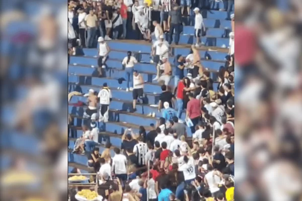 Torcedores do Santos entraram em confronto