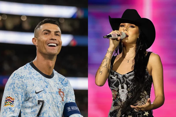 Cristsiano Ronaldo e Ana Castela - Metrópoles
