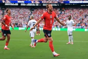 Kane comemora gol diante do Panamá na Copa do Mundo