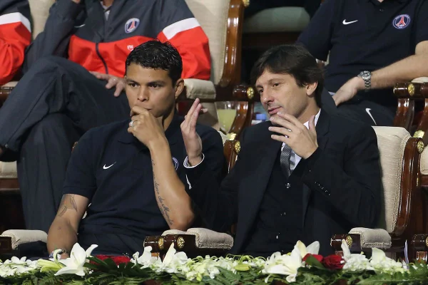 Thiago Silva e Leonardo
