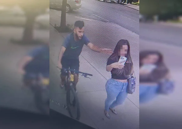Vídeo: jovem tem celular furtado ao tirar selfie em Águas Claras