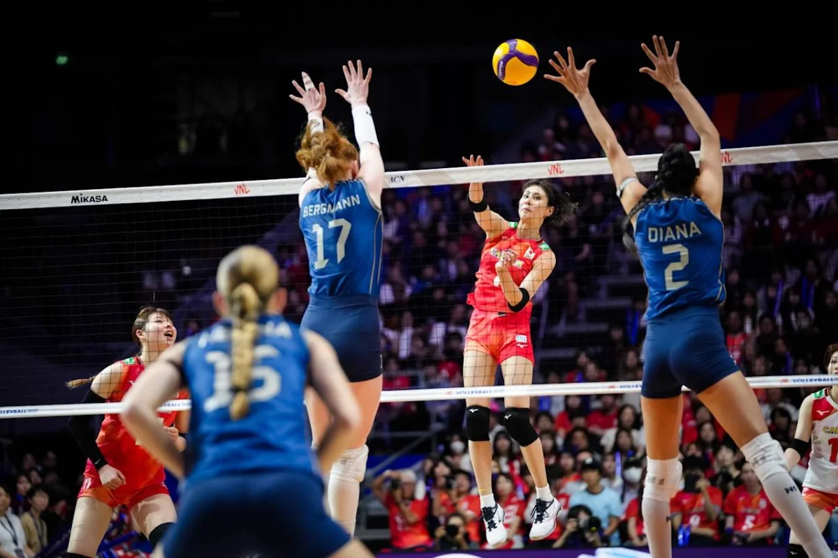 Vôlei: Brasil vence o Japão e fica a uma vitória da fase final da VNL - imagem 3 Vôlei: Brasil vence o Japão e fica a uma vitória da fase final da VNL - imagem 3