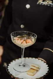 Ceviche de salmão Ceviche de salmão
