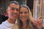 Cristiano Ronaldo e a irmã Kátia Aveiro Cristiano Ronaldo e a irmã Kátia Aveiro