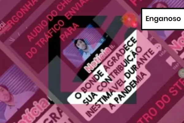 Carta a ministro do STF foi inventada por comentarista e não escrita por traficante