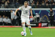 Harry Kane em partida pelo Bayern de Munique diante do Frankfurt pelo Campeonato Alemão Harry Kane em partida pelo Bayern de Munique diante do Frankfurt pelo Campeonato Alemão