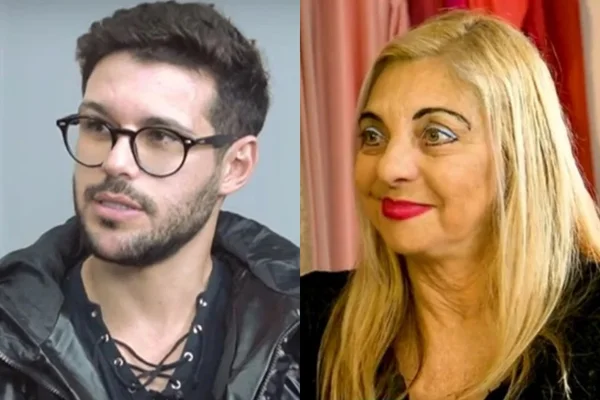 Rodrigo Mussi rebate acusações da mãe no Domingo Espetacular (Reprodução/Montagem Metrópoles)