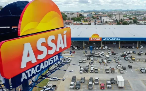 Imagem colorida do atacarejo Assaí