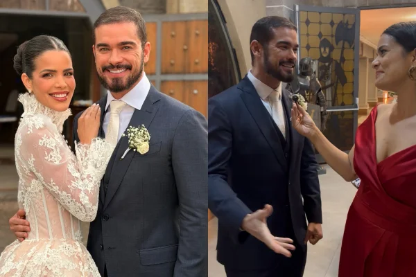 Sidney Sampaio relata emoção no casamento: “Meu coração transbordou”