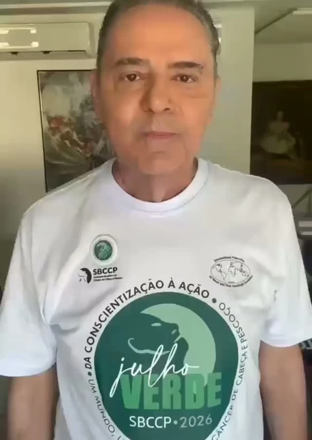 Luis Roberto falou sobre o mês de conscientização do câncer Luis Roberto falou sobre o mês de conscientização do câncer