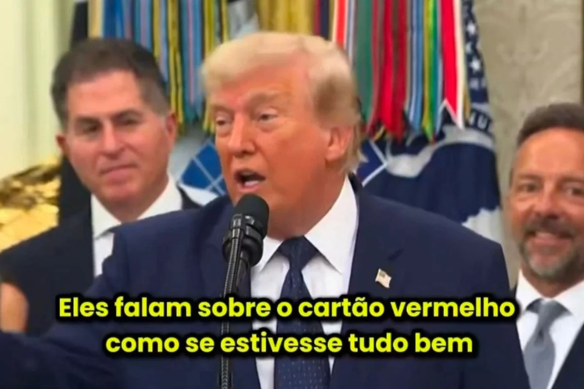 Trump pede, Fifa obedece. Não é normal, não pode ser.