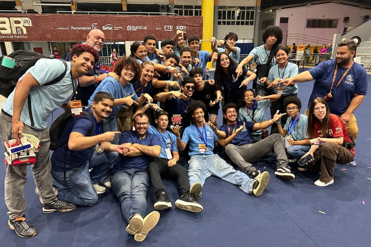 Olimpíada de Robótica: Patec conquista 1° lugar no DF e segue para nacional - imagem 1 Olimpíada de Robótica: Patec conquista 1° lugar no DF e segue para nacional - imagem 1