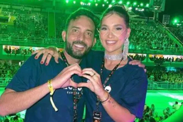 Foto colorida de William Gusmão e virginia Fonseca - Metrópoles