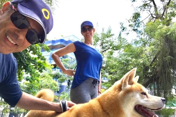 William Bonner, Soso e Natasha Dantas