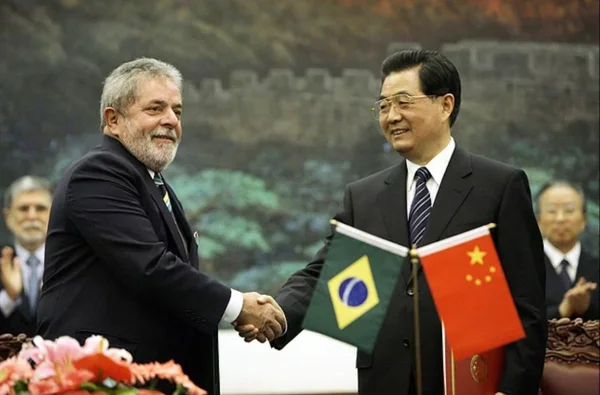 Lula e Xi Jinping