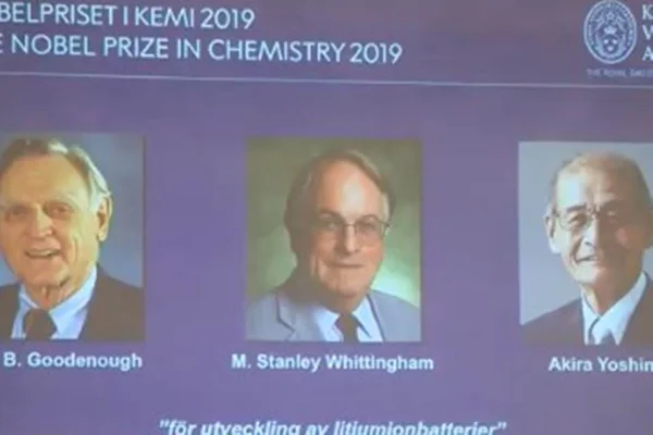 Desenvolvimento de bateria usada em celular leva Nobel de Química