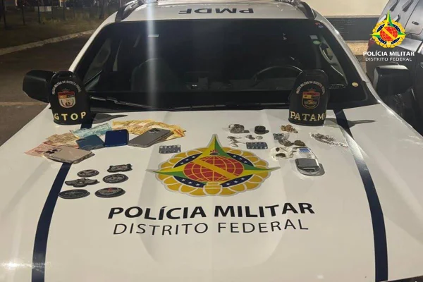 Vídeo: festa regada a drogas no DF termina em confusão, com 5 presos