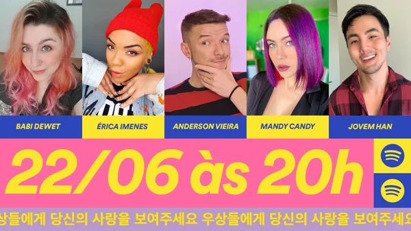 Spotify e Twitter promovem live sobre K-Pop nesta segunda-feira (22/06)