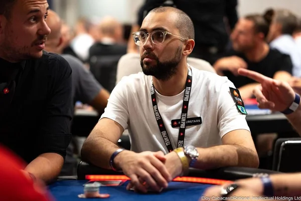 Rafael Moraes durante evento EPT Barcelona de pôquer