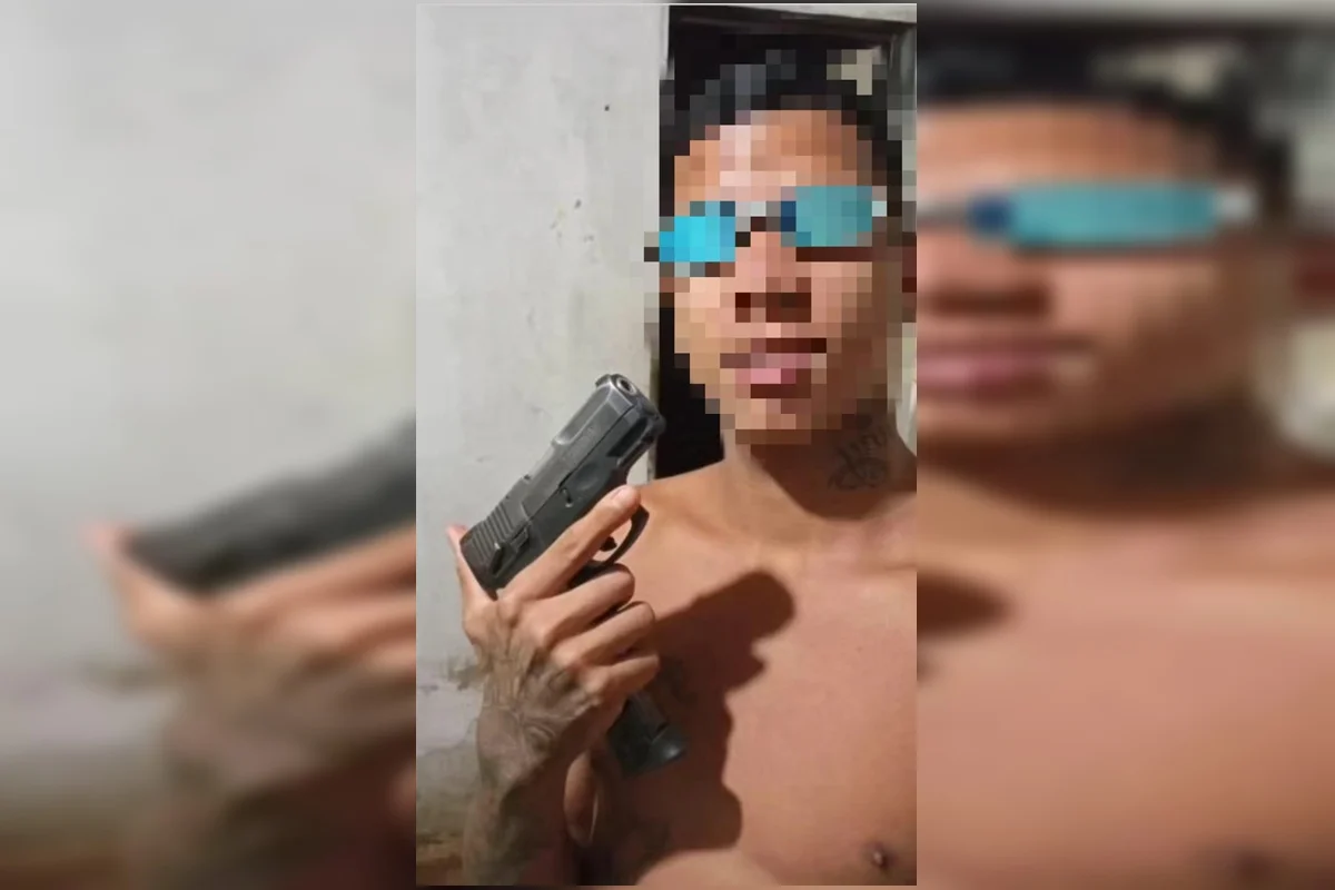 Homem com arma Homem com arma