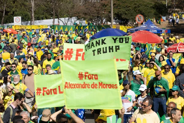 Manifestação pela anistia