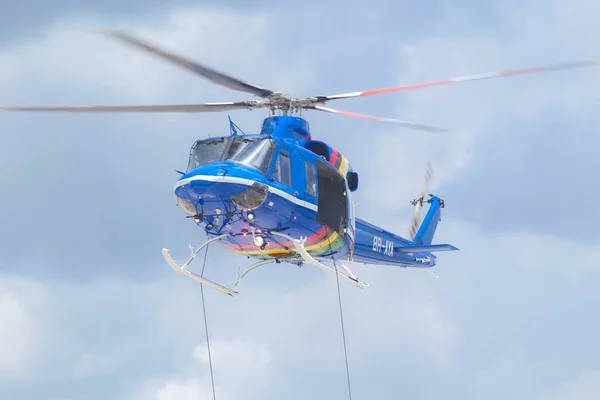 Imagem colorida mostra helicóptero modelo Bell 412 EPI desaparecido na fronteiro com a Venezuela