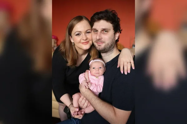 Foto de homem que morreu de pancreatite com família - Metrópoles