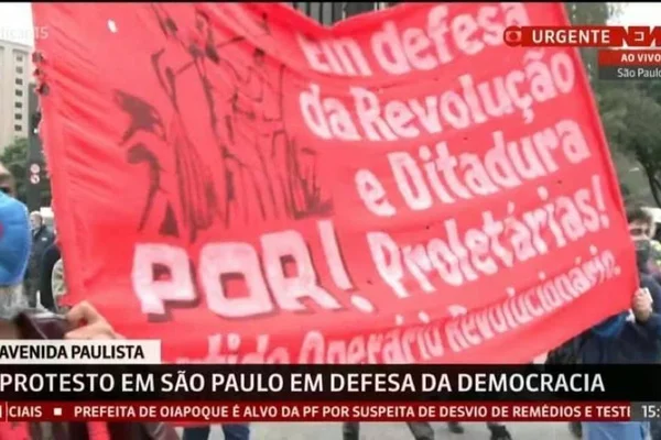 protesto na avenida paulista