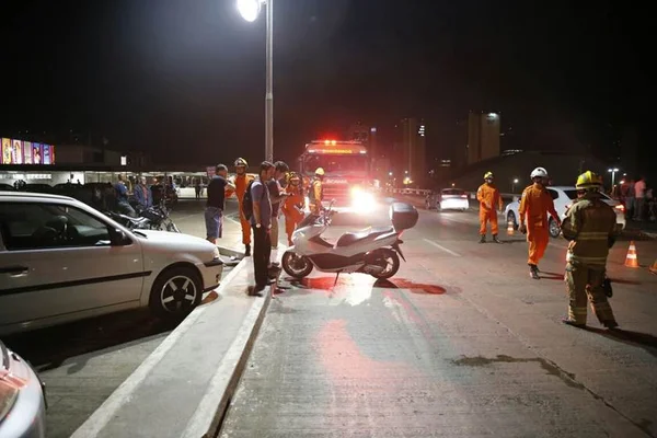 Homem com sinais de embriaguez é atropelado na Rodoviária do Plano