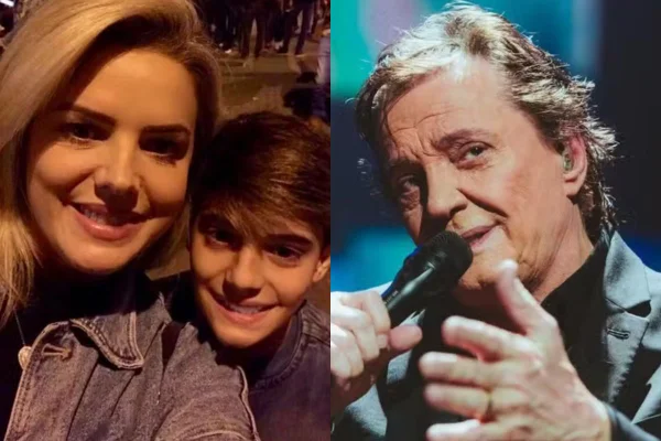 Montagem colorida de Filho Fábio Jr. - Metrópoles