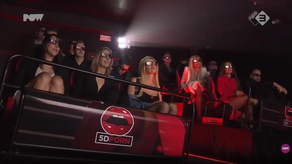 O Cinema 5D Porn de Amsterdã promete mexer com todos os sentidos O Cinema 5D Porn de Amsterdã promete mexer com todos os sentidos