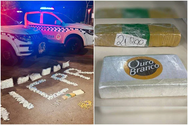 R$ 600 mil em drogas: homem é preso pela PMDF em ônibus rumo ao Piauí