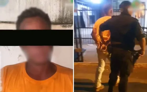 imagem colorida homem confessa que matou a própria mãe