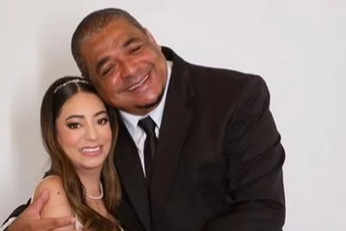 Giovanna Batista Santos e o pai, Vampeta Giovanna Batista Santos e o pai, Vampeta