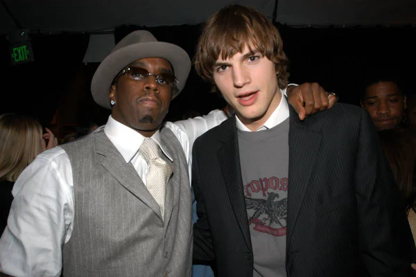 Ashton Kutcher e Seand Diddy Combs - Metrópoles
