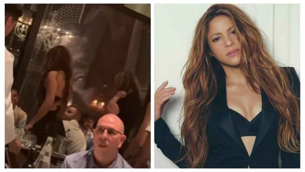 Shakira é flagrada com Lewis Hamilton em restaurante nos EUA
