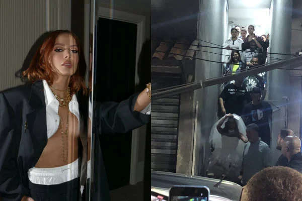 Anitta causa confusão em comunidade do Rio ao gravar novo clipe. Veja