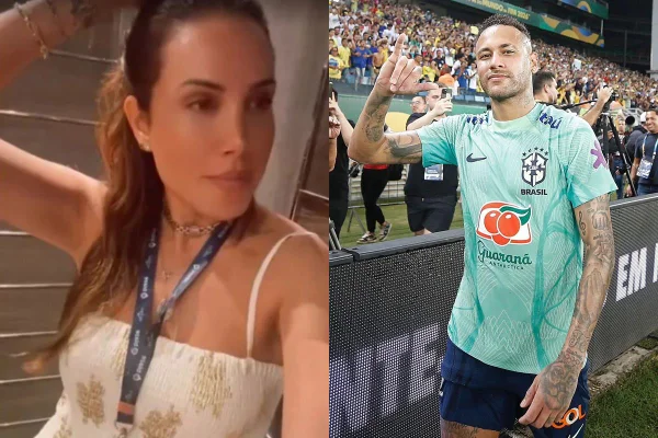 Montagem com fotos de Vannini e Neymar Jr. - Metrópoles