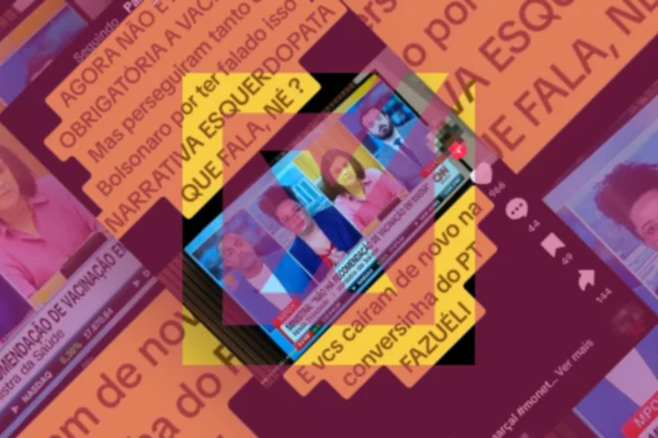 Print de conteúdo que tira frase de ministra da Saúde de contexto para enganar sobre vacina contra mpox. - Metrópoles