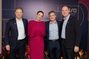 Rafael Lucchesi, Juliana Wolff, Rafael Bastos e Roberto Cury Rafael Lucchesi, Juliana Wolff, Rafael Bastos e Roberto Cury