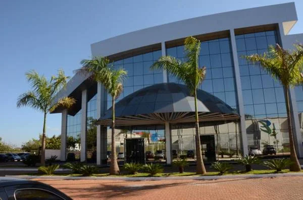 Fachada de prédio da Embrapa