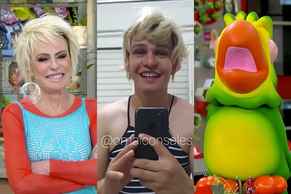 Ana Maria Braga, Maicon Sales e Louro Mané - Metrópoles