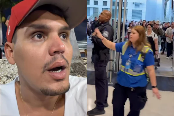 Influencer relata terror em aeroporto de Miami após suspeita de bomba