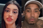 Bia Miranda e Gato Preto