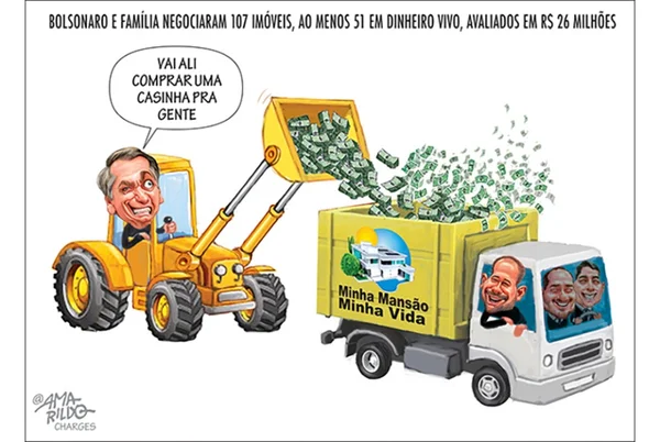 Charge do Amarildo