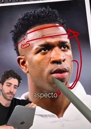 Vini Jr. profissional opinou sobre a aparência do jogador