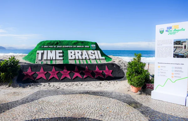 Calçada da Fama em Copacabana de olho nas Olimpíadas