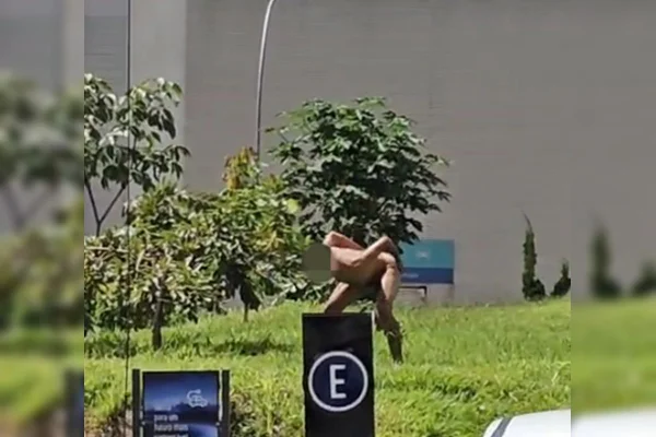 “Peladão” de Águas Claras é preso com faca em praça pública