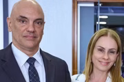 Alexandre de Moraes e Viviane foram afetados com a Lei Magnitsky